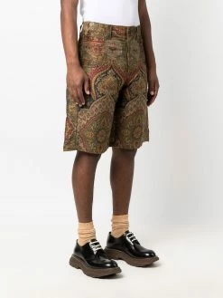 ETRO short à imprimé cachemire
