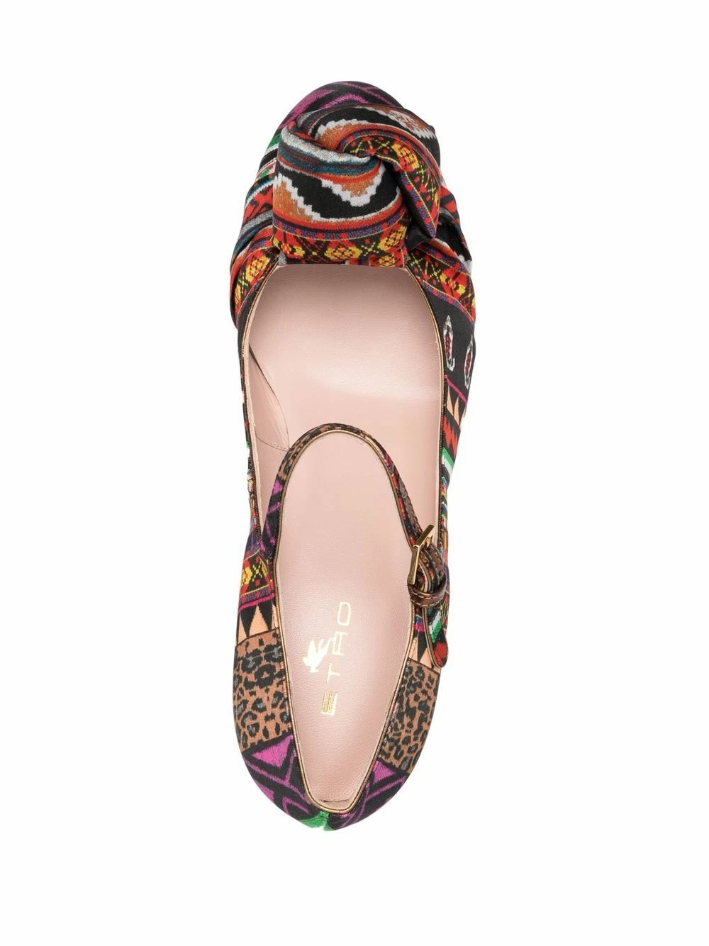 ETRO Prix Aimable Escarpins 60 mm à motif géométrique femme 4 ETRO escarpins 60 mm à motif géométrique