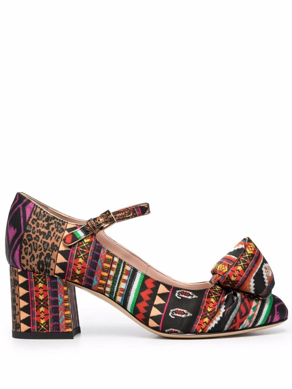 ETRO Prix Aimable Escarpins 60 mm à motif géométrique femme 1 ETRO escarpins 60 mm à motif géométrique