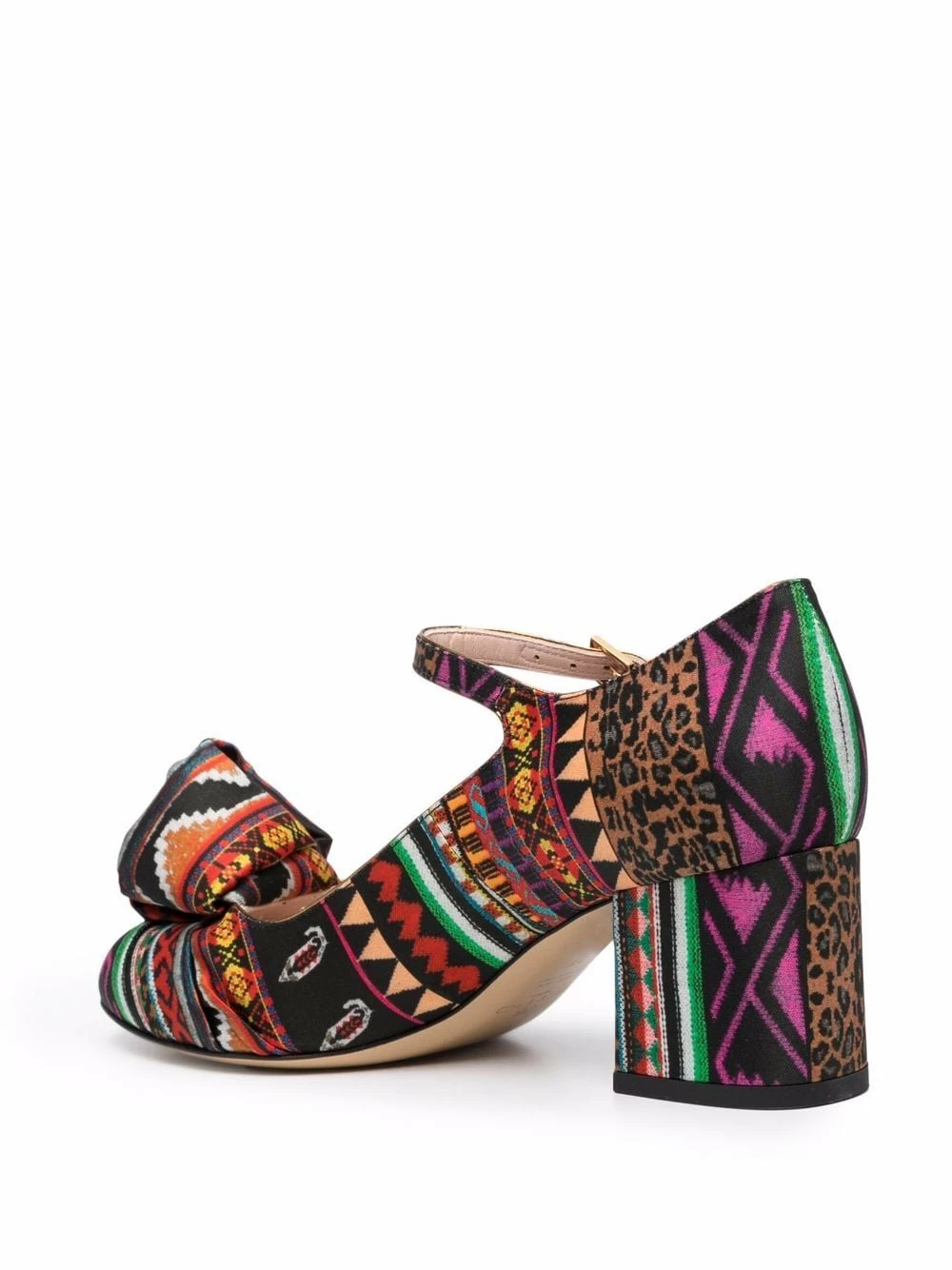 ETRO Prix Aimable Escarpins 60 mm à motif géométrique femme 3 ETRO escarpins 60 mm à motif géométrique