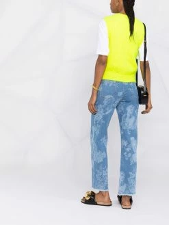 Prix Aimable ETRO Débardeur en maille torsadée à logo brodé hauts en maille femme 9 ETRO débardeur en maille torsadée à logo brodé