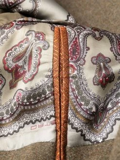 ETRO manteau croisé en laine