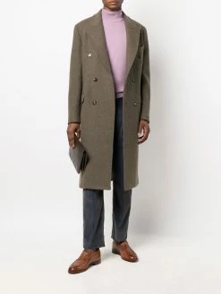 ETRO manteau croisé en laine