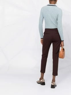 ETRO pantalon court à taille mi-haute