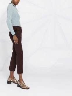 ETRO pantalon court à taille mi-haute