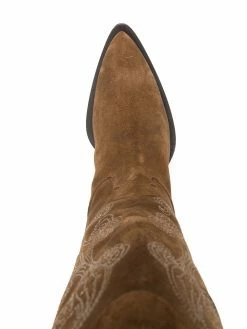 ETRO bottines d'inspiration western à broderies