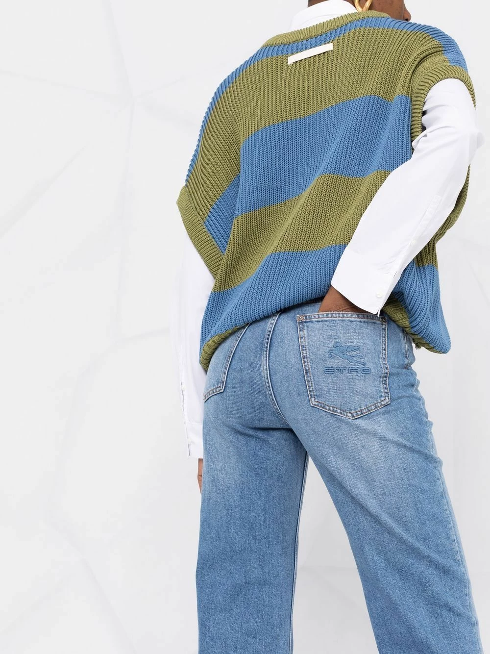50% Off De Vente ETRO Jean évasé à taille haute jeans évasés femme 3 ETRO jean évasé à taille haute