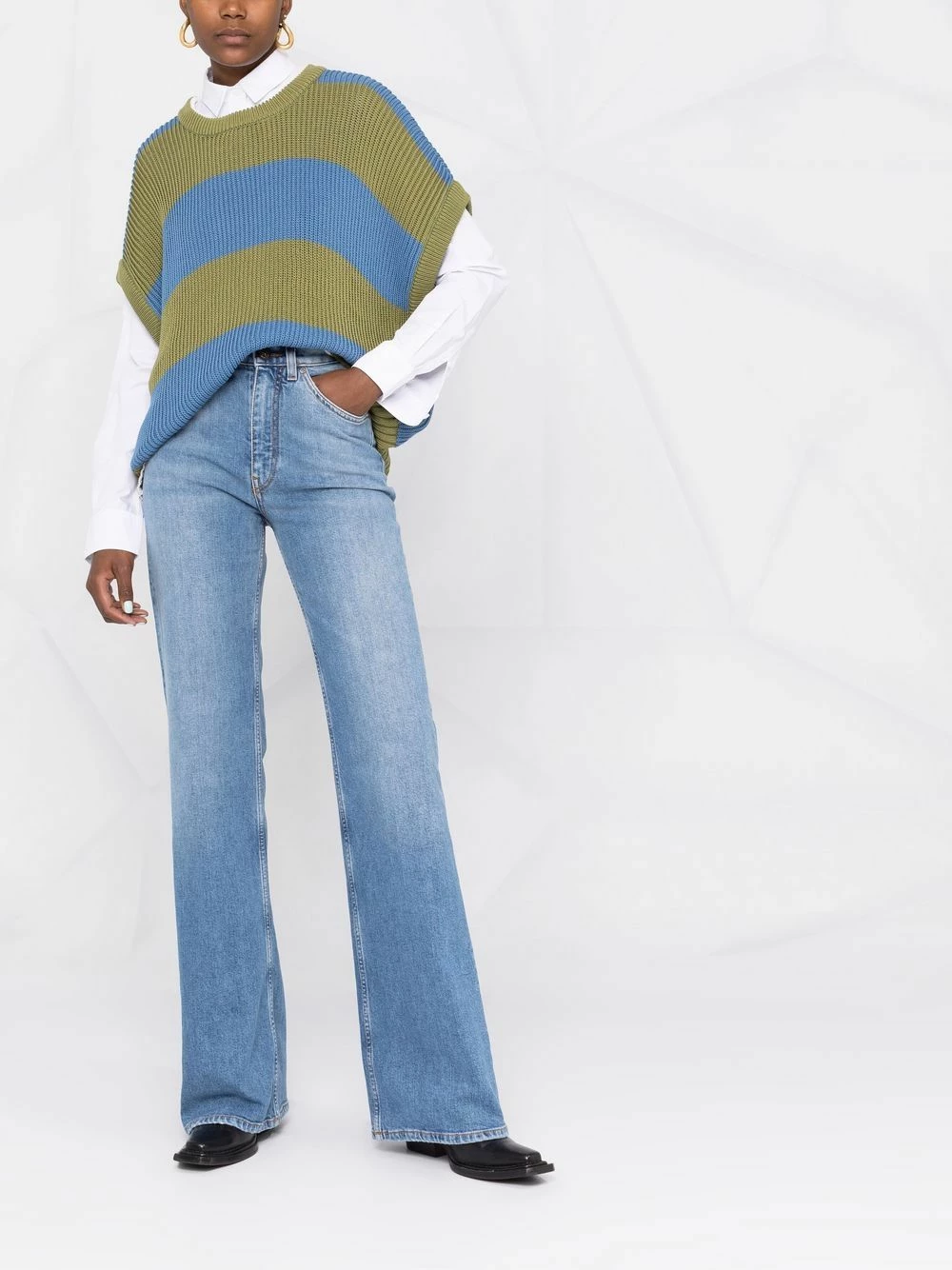 50% Off De Vente ETRO Jean évasé à taille haute jeans évasés femme 2 ETRO jean évasé à taille haute