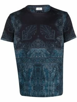 ETRO t-shirt à imprimé cachemire