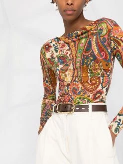 ETRO haut à col bénitier