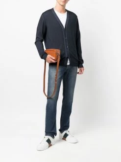 ETRO cardigan à bordures contrastantes