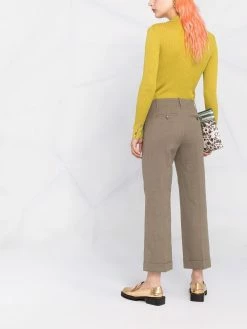 ETRO pantalon court à taille mi-haute