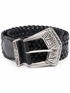 ETRO ceinture à boucle d'inspiration western