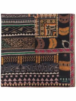ETRO écharpe à design patchwork