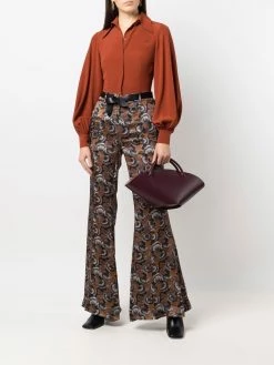 ETRO blouse drapée en soie