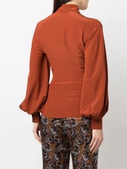 ETRO blouse drapée en soie