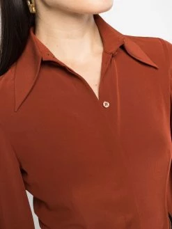 ETRO blouse drapée en soie