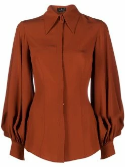 ETRO blouse drapée en soie