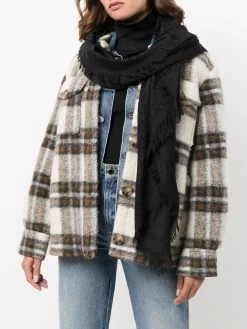 ETRO écharpe à bords francs