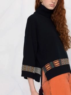 ETRO pull en intarsia
