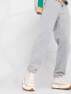 ETRO pantalon de jogging à logo brodé