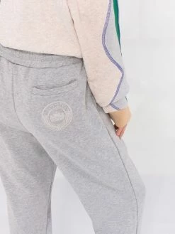 ETRO pantalon de jogging à logo brodé