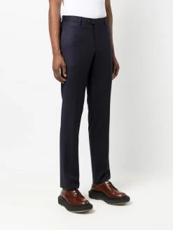 ETRO Pantalon droit en laine Qualité Excellente pantalons de costume homme 9 ETRO pantalon droit en laine