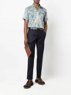 ETRO pantalon droit en laine