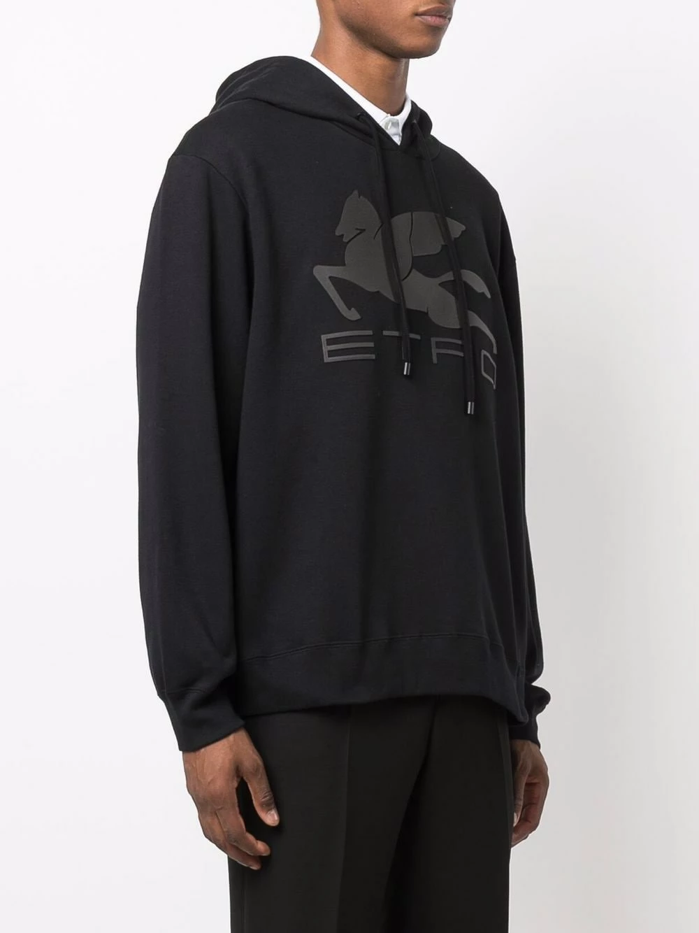 Bon Rapport Coût-Efficacité ETRO Hoodie à logo imprimé hoodies homme 3 ETRO hoodie à logo imprimé