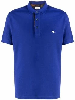 ETRO polo à logo brodé