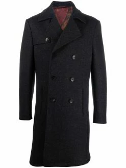 ETRO manteau à boutonnière croisée