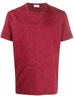 ETRO t-shirt à imprimé cachemire