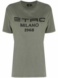 ETRO t-shirt à logo Etro Milano