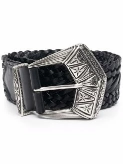 ETRO ceinture à boucle d'inspiration western