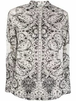 ETRO chemise à motif cachemire