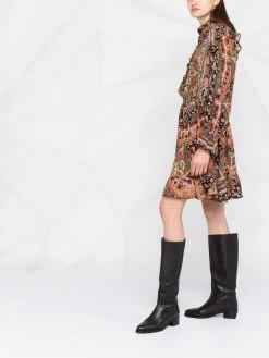 ETRO robe courte imprimée