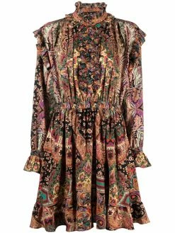 ETRO robe courte imprimée
