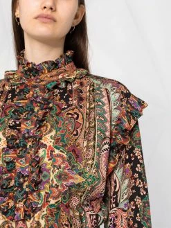 ETRO robe courte imprimée