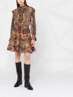 ETRO robe courte imprimée