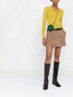 ETRO short taille-haute à motif cachemire