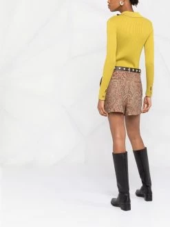 ETRO short taille-haute à motif cachemire