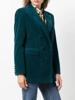 ETRO blazer en velours côtelé