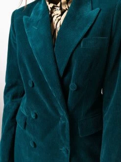 ETRO blazer en velours côtelé