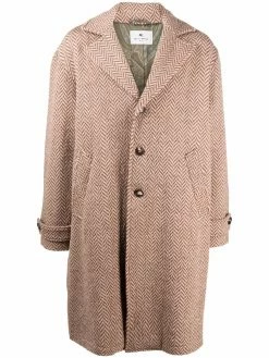 ETRO manteau à chevrons