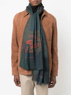 ETRO écharpe à carreaux