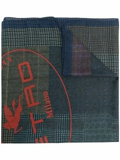 ETRO écharpe à carreaux