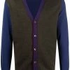 ETRO cardigan à empiècements contrastants