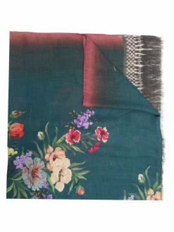 ETRO écharpe à fleurs