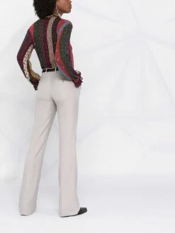 ETRO pantalon à coupe évasée