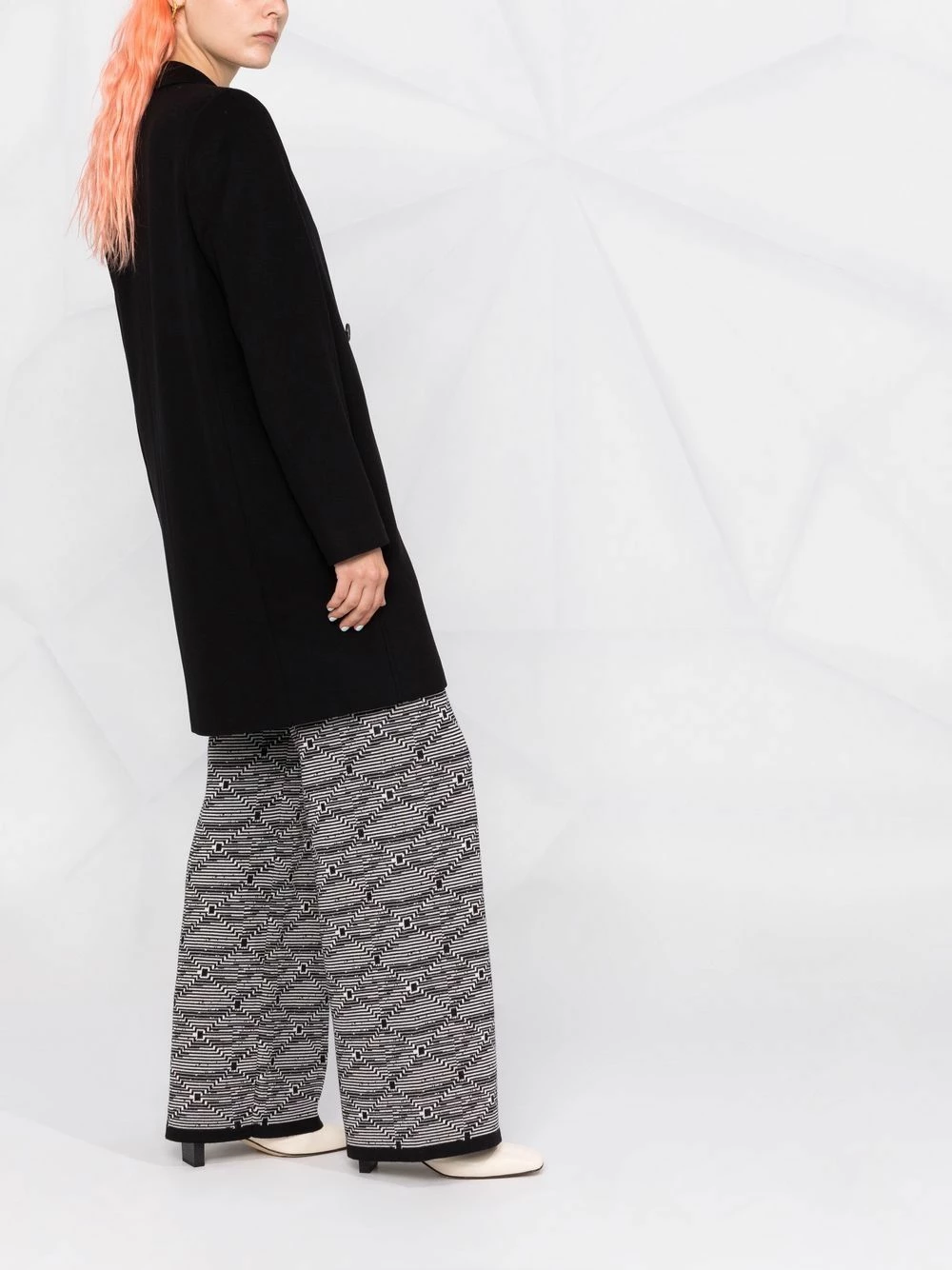 ETRO Prix Usine Manteau croisé en laine manteaux à simple boutonnage femme 4 ETRO manteau croisé en laine